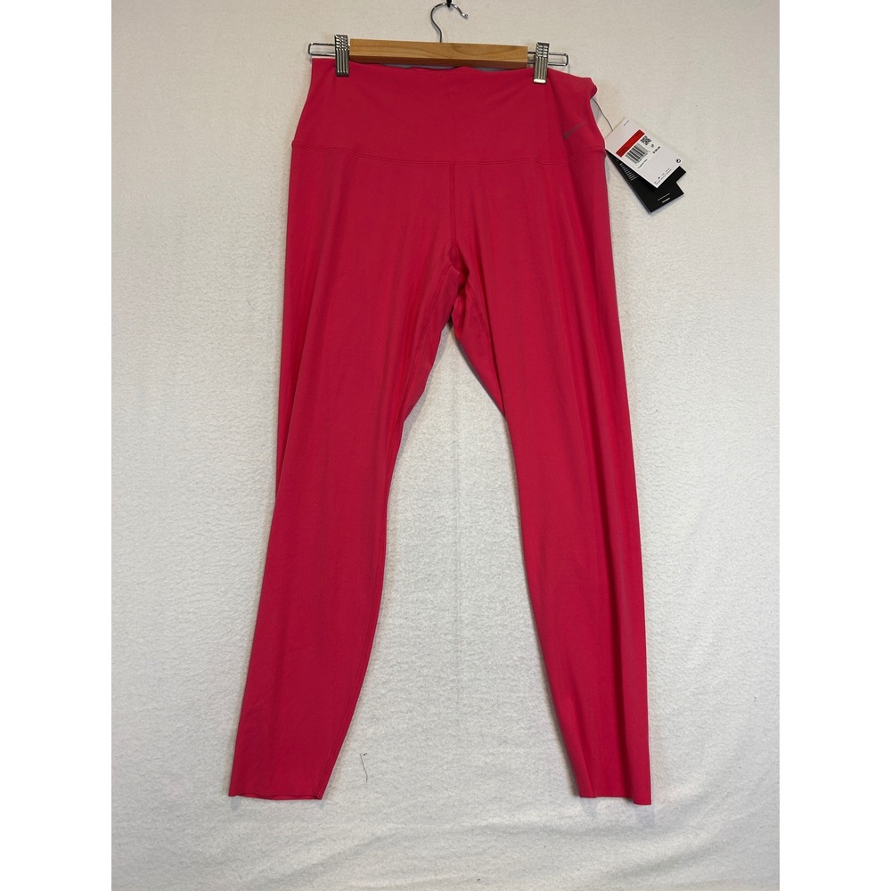 Nike Zenvy Dri-FIT High-Rise Leggings Pink DQ6015-666 Womens Large